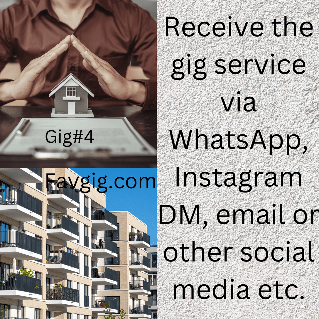 Gig#4: We can help you find your desired house or apartment rental deals.
