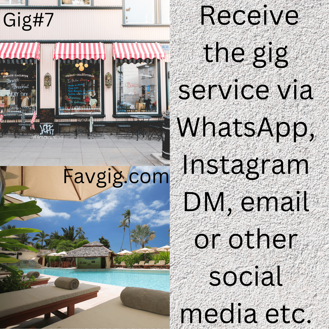 Gig#7: We can help you make your travel to any country memorable and more joyful.