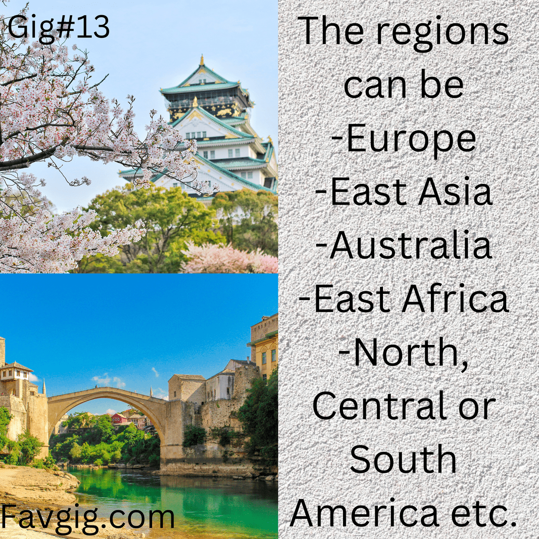 Gig#13: We can help you choose your next travel destination.