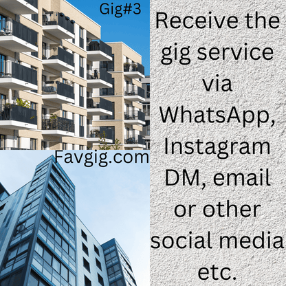 Gig#3: We can help you find your desired house or any property at a lucrative price.