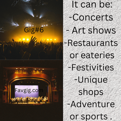 Gig#6: We can help you get rid of boredom and do joyful activities.